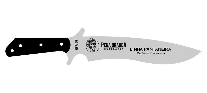 Faca Linha Pantaneira — PB Facas