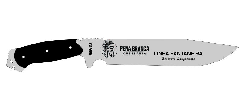 Faca Linha Pantaneira — PB Facas