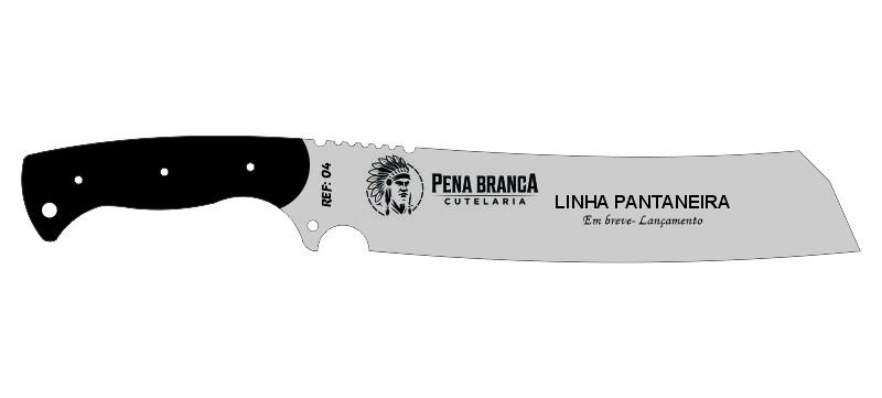 Faca Linha Pantaneira — PB Facas