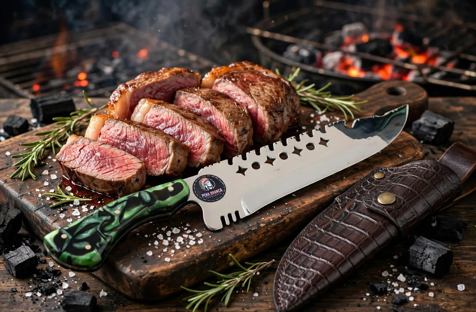 Faca para churrasco personalizada Picanheira